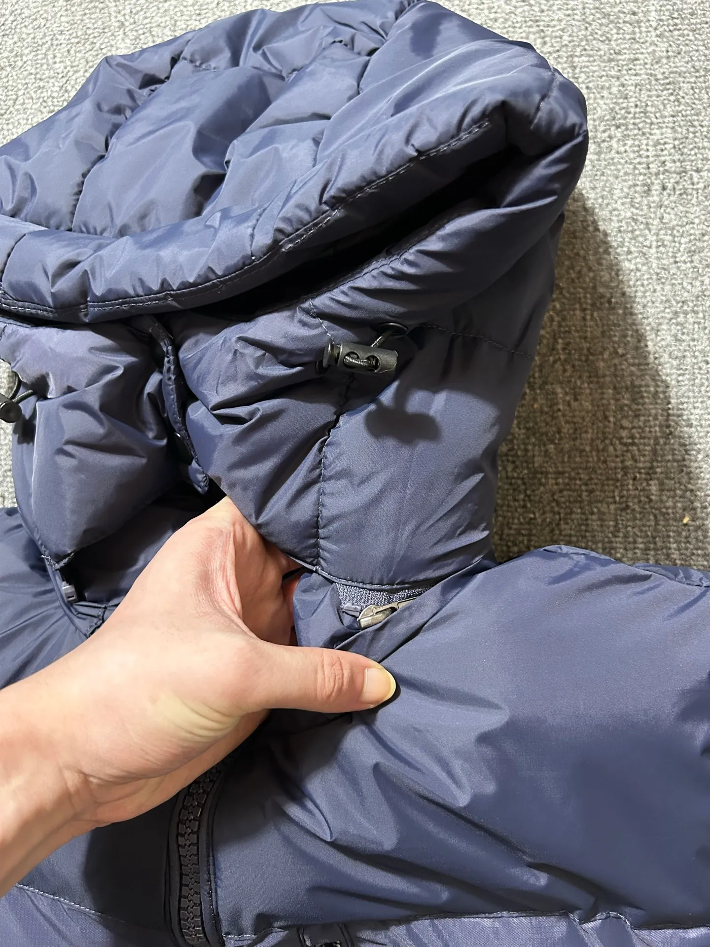 P430 000050 #FF2569 Polo Ralph Lauren FW25 logo down jacket with removable hood Size: M-XXL
